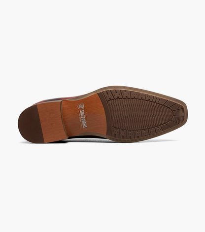 Stacy Adams HALLQUIST Plain Toe Oxford Red by Stacy Adams Shoes
