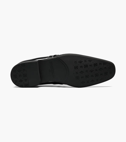 Stacy Adams BEAU Moc Toe Loafer Black by Stacy Adams Shoes