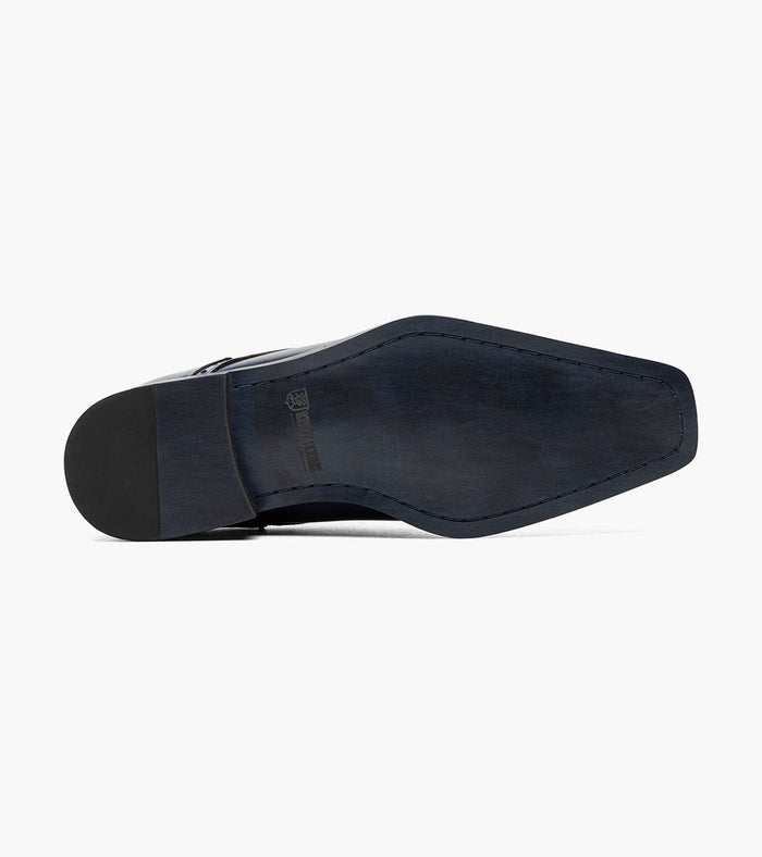Stacy Adams PLAZA Modified Cap Toe Oxford Blue Multi by Stacy Adams Shoes