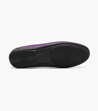 Stacy Adams CONROY Moc Toe Perf Slip On Purple by Stacy Adams Shoes