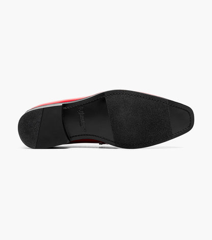 Stacy Adams SPRATLEY Moc Toe Saddle Slip On Red by Stacy Adams Shoes