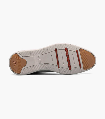 Stacy Adams EASTMONT Plain Toe Elastic Lace Chukka Boot White by Stacy Adams Shoes