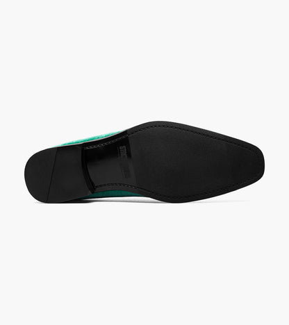 Stacy Adams SAVIAN Plain Toe Velour Slip On by Stacy Adams Shoes