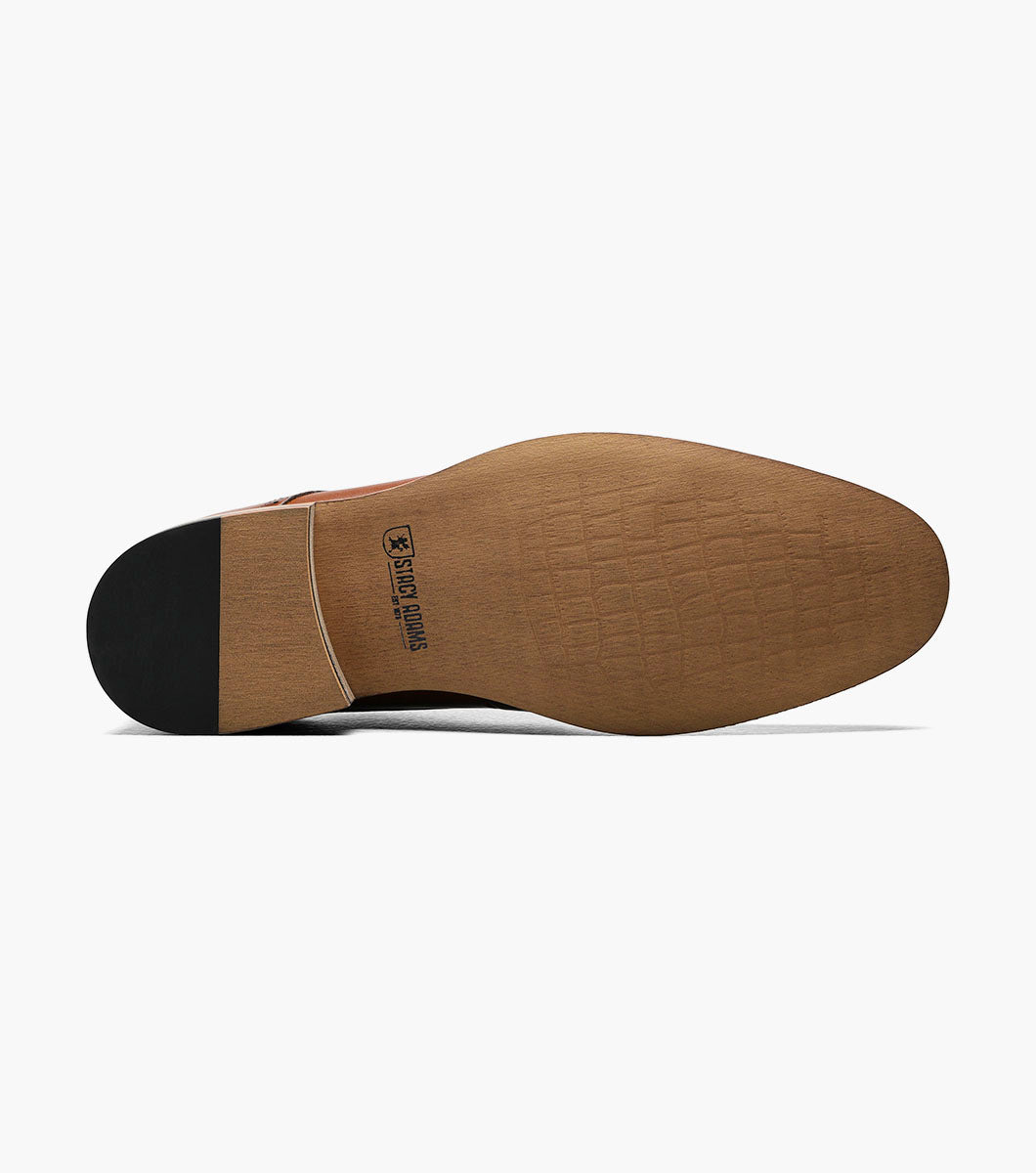 Stacy Adams DICKINSON Cap Toe Oxford Cognac by Stacy Adams Shoes