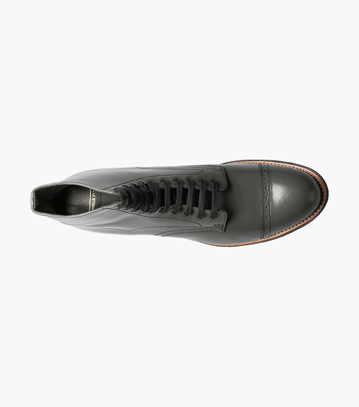 Stacy Adams MADISON Cap Toe Boot Steel Gray by Stacy Adams Shoes