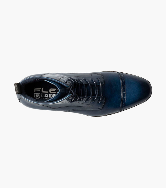 Stacy Adams Henry Cap Toe Lace Up Boot by Stacy Adams Shoes