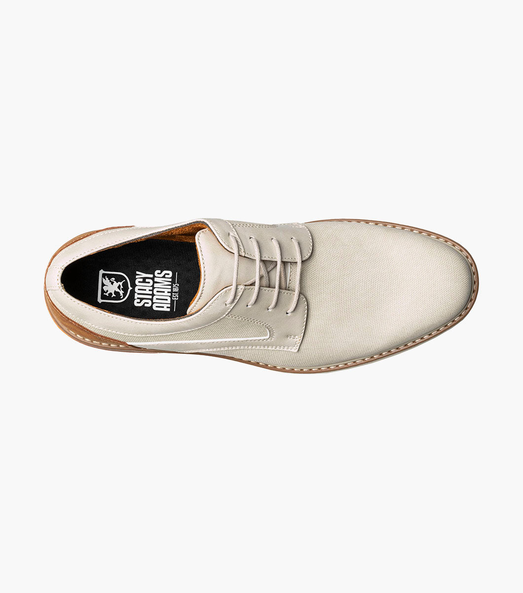Stacy Adams PHINEAS Plain Toe Oxford Sand by Stacy Adams Shoes
