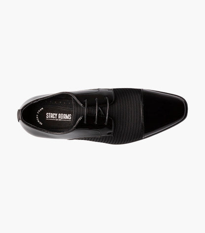 Stacy Adams PHARAOH Cap Toe Oxford Black by Stacy Adams Shoes
