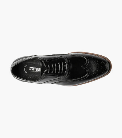 Stacy Adams DUNBAR Wingtip Oxford Black by Stacy Adams Shoes