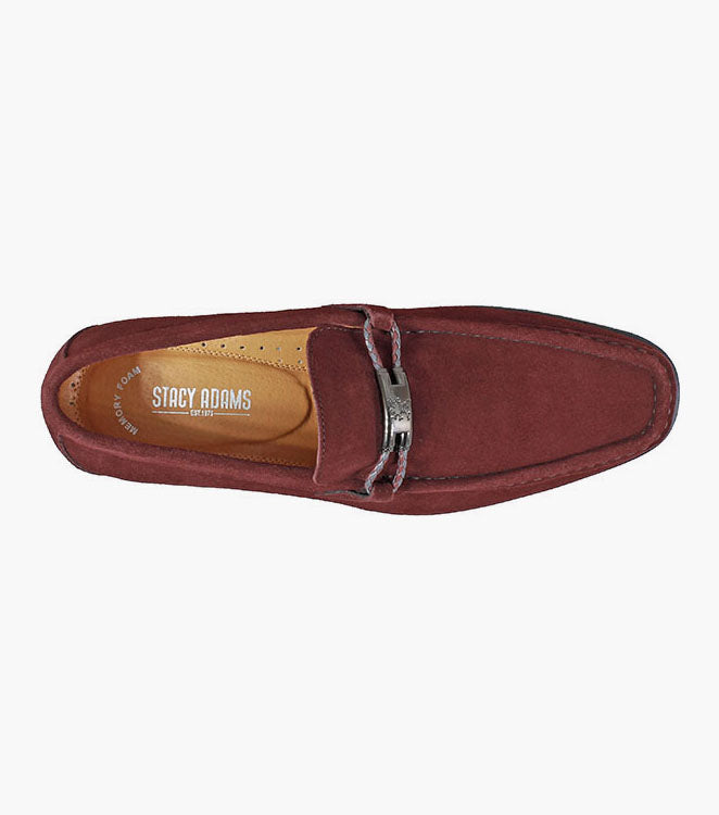 Stacy Adams NEVILLE Moc Toe Bit Slip On by Stacy Adams Shoes