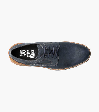 Stacy Adams PHINEAS Plain Toe Oxford Navy by Stacy Adams Shoes