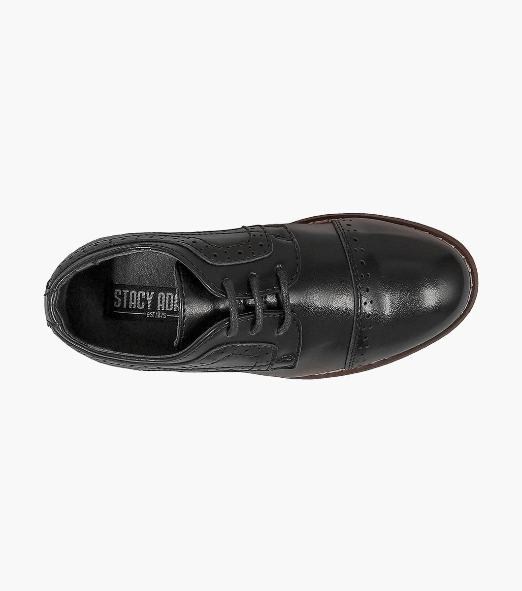 Stacy Adams INFANTS DICKINSON Cap Toe Oxford Black by Stacy Adams Shoes