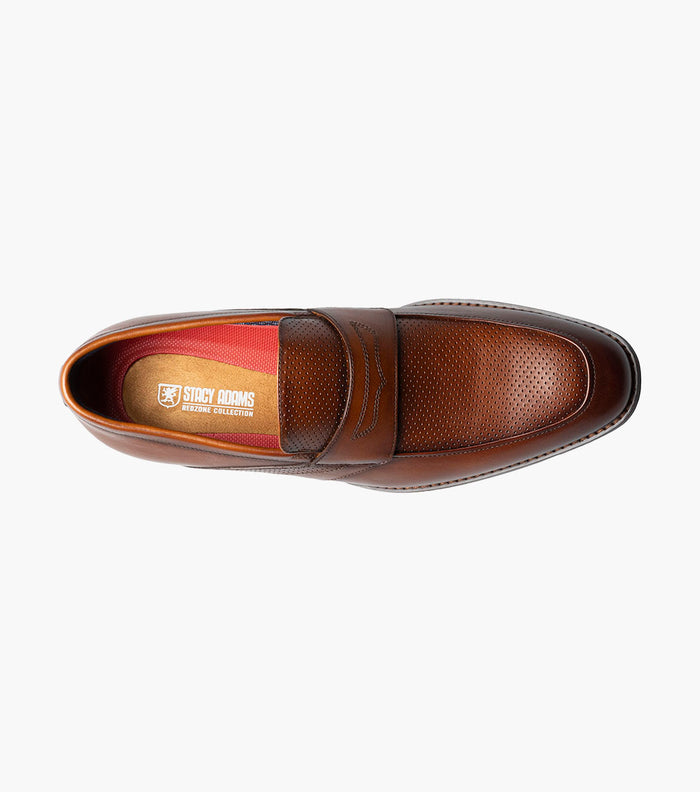 Stacy Adams KARNES Moc Toe Penny Slip On by Stacy Adams Shoes