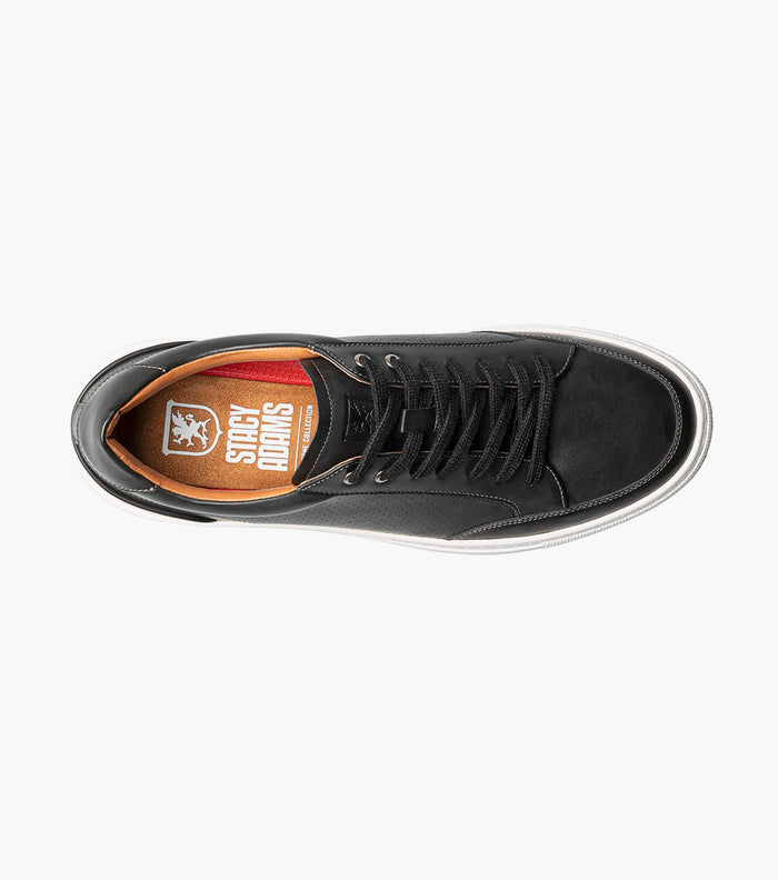 Stacy Adams DORIAN Lace To Toe Sneaker Black by Stacy Adams Shoes