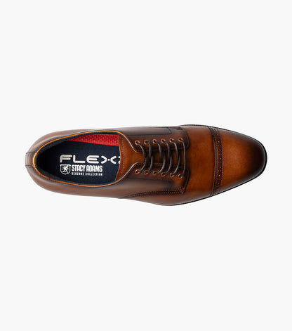 Stacy Adams WILLIAM Cap Toe Oxford Tan by Stacy Adams Shoes