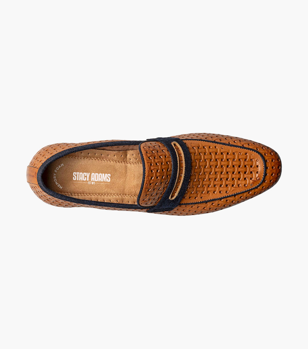 Stacy Adams Winstead Moc Toe Saddle Slip On by Stacy Adams Shoes