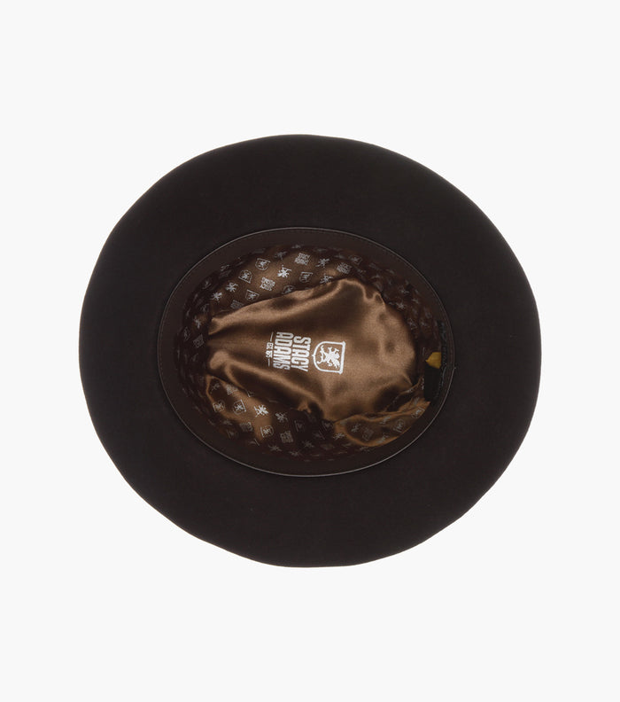 AUGUST FEDORA Wool Felt Pinch Front Hat
