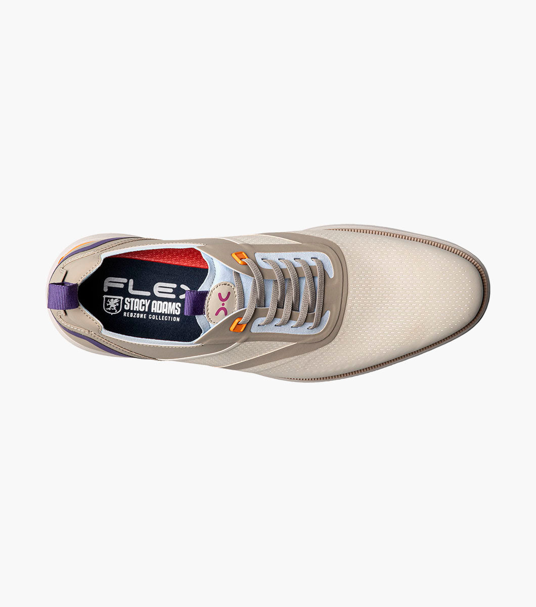 Stacy Adams Everidge Plain Toe Elastic Lace Up by Stacy Adams Shoes