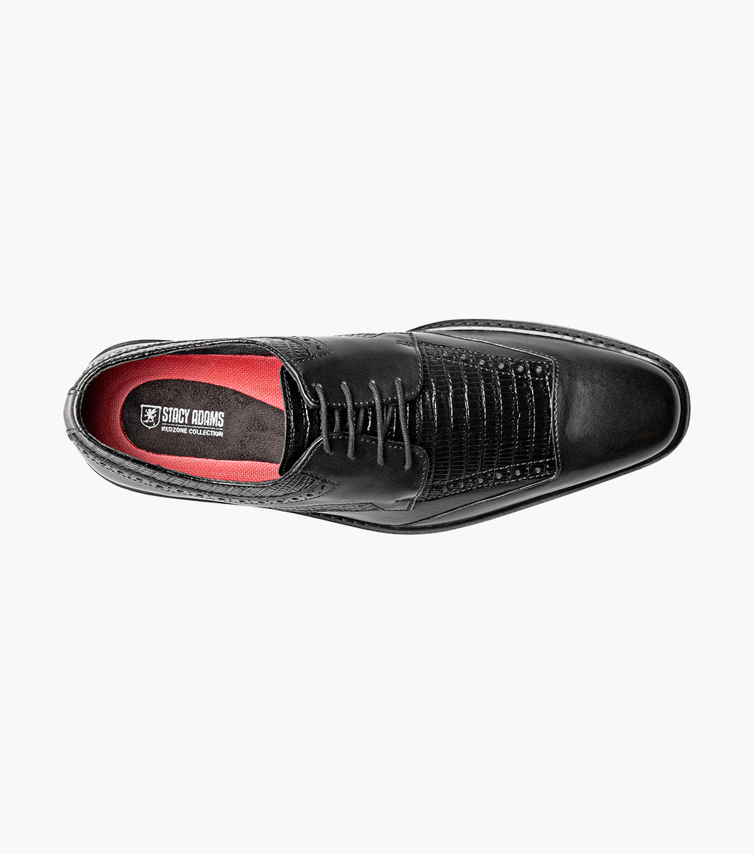 Stacy Adams GAMBETTA Modified Cap Toe Oxford Black by Stacy Adams Shoes
