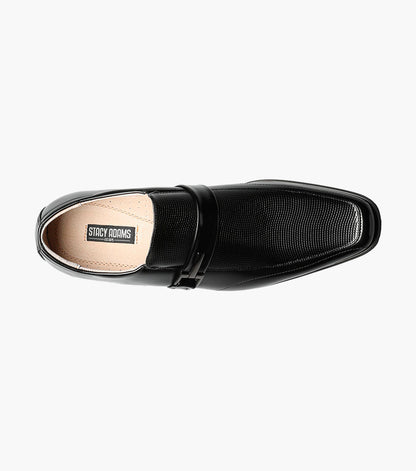 Stacy Adams BEAU Moc Toe Loafer Black by Stacy Adams Shoes
