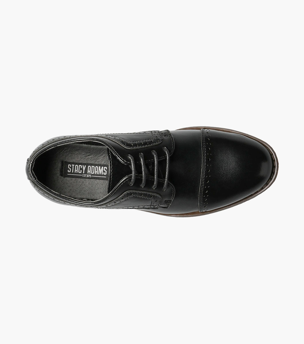 Stacy Adams Kids Dickinson Cap Toe Oxford by Stacy Adams Shoes