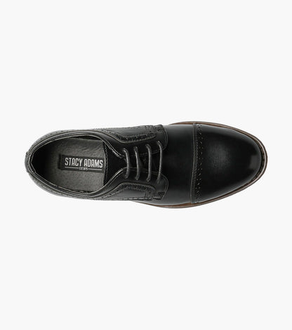 Stacy Adams Kids Dickinson Cap Toe Oxford by Stacy Adams Shoes