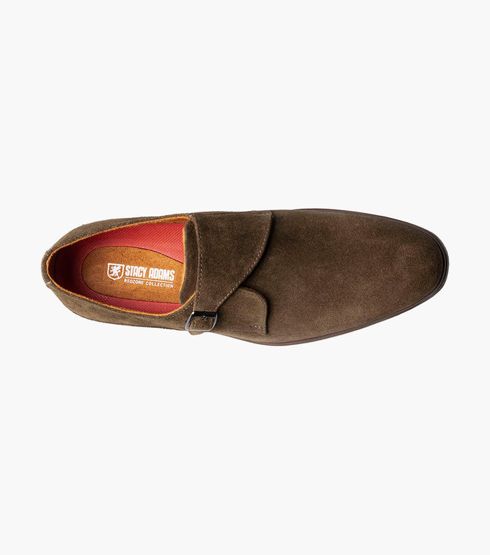 Stacy Adams TAYLEN Plain Toe Monk Strap by Stacy Adams Shoes