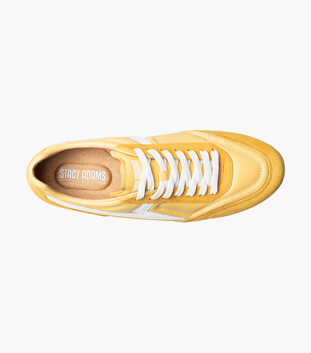 Stacy Adams ACTION 150 Sporty Lace Up Yellow by Stacy Adams Shoes