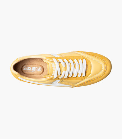 Stacy Adams ACTION 150 Sporty Lace Up Yellow by Stacy Adams Shoes