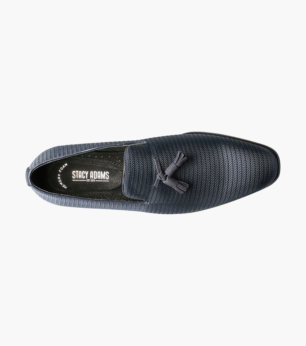 Stacy Adams Tazewell Plain Toe Tassel Slip On by Stacy Adams Shoes