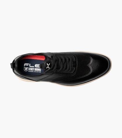 Stacy Adams EDGEWOOD Wingtip Elastic Lace Up Black by Stacy Adams Shoes
