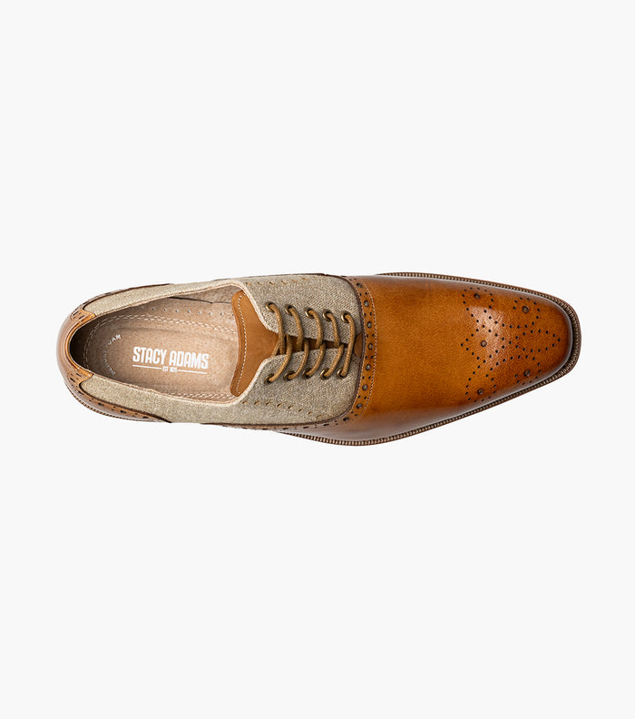Stacy Adams HARRINGTON Plain Toe Lace Up by Stacy Adams Shoes