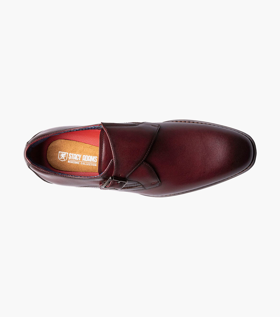 Stacy Adams KARCHER Plain Toe Monk Strap by Stacy Adams Shoes