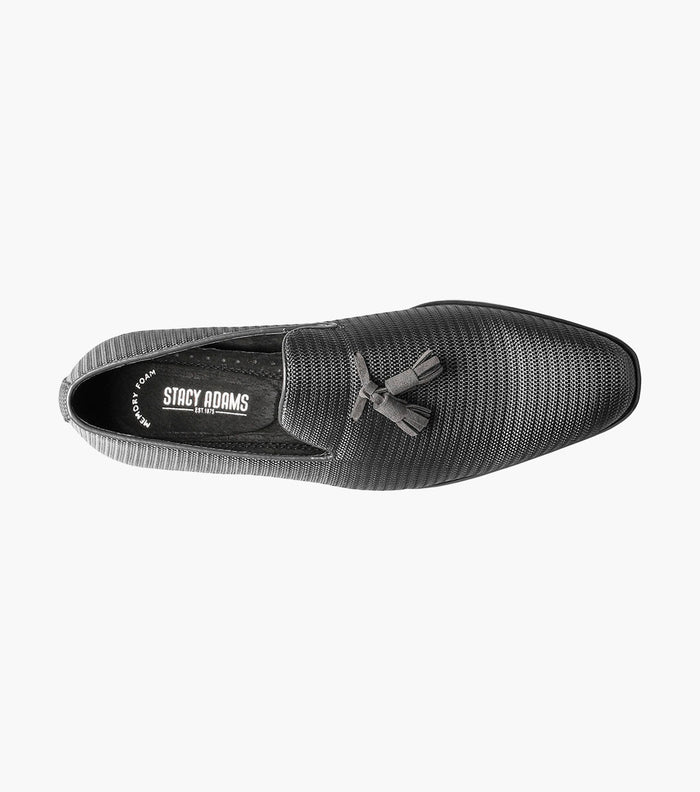 Stacy Adams TAZEWELL Plain Toe Tassel Slip On by Stacy Adams Shoes