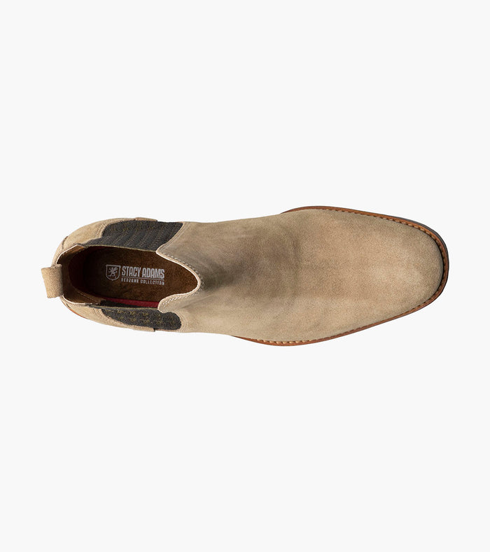 Stacy Adams GABRIEL Plain Toe Chelsea Boot by Stacy Adams Shoes