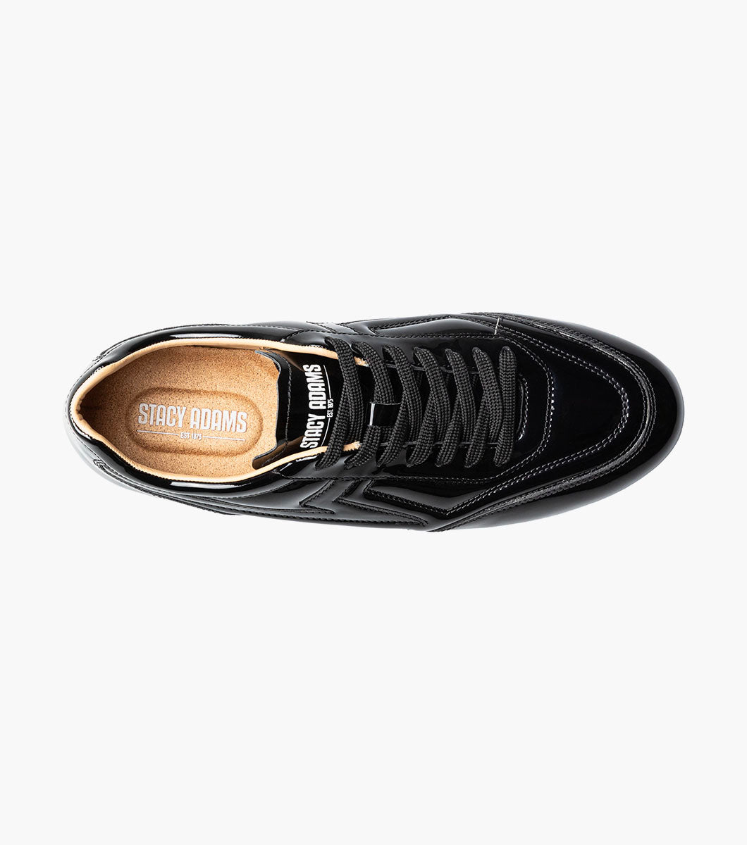 Stacy Adams ACTION 150 Sporty Lace Up Black Patent by Stacy Adams Shoes