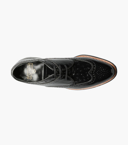 Stacy Adams Dayton Ostrich Wingtip Oxford by Stacy Adams Shoes