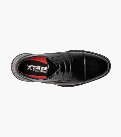 Stacy Adams KIDS WESBRIDGE Cap Toe Oxford Black Multi by Stacy Adams Shoes