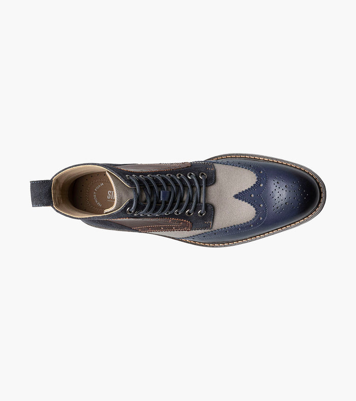 Stacy Adams Finnegan Wingtip Lace Up Boot by Stacy Adams Shoes