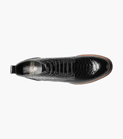Stacy Adams Madison Anaconda Plain Toe Boot by Stacy Adams Shoes