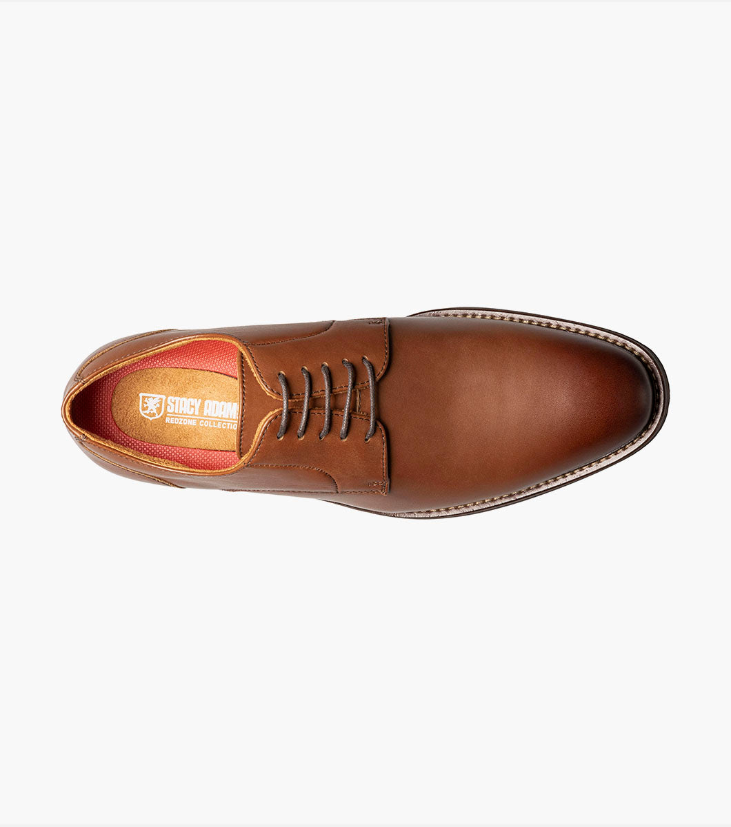 Stacy Adams MARLTON Plain Toe Oxford Chocolate by Stacy Adams Shoes