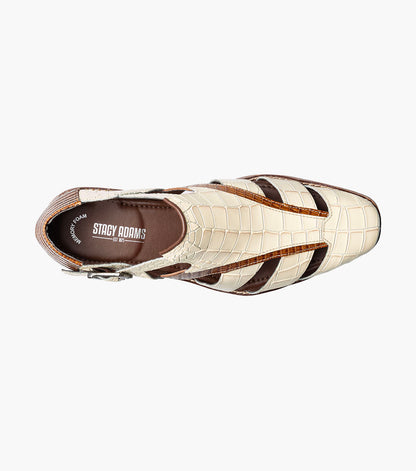 Stacy Adams CALANDRO City Sandal Ivory Multi by Stacy Adams Shoes