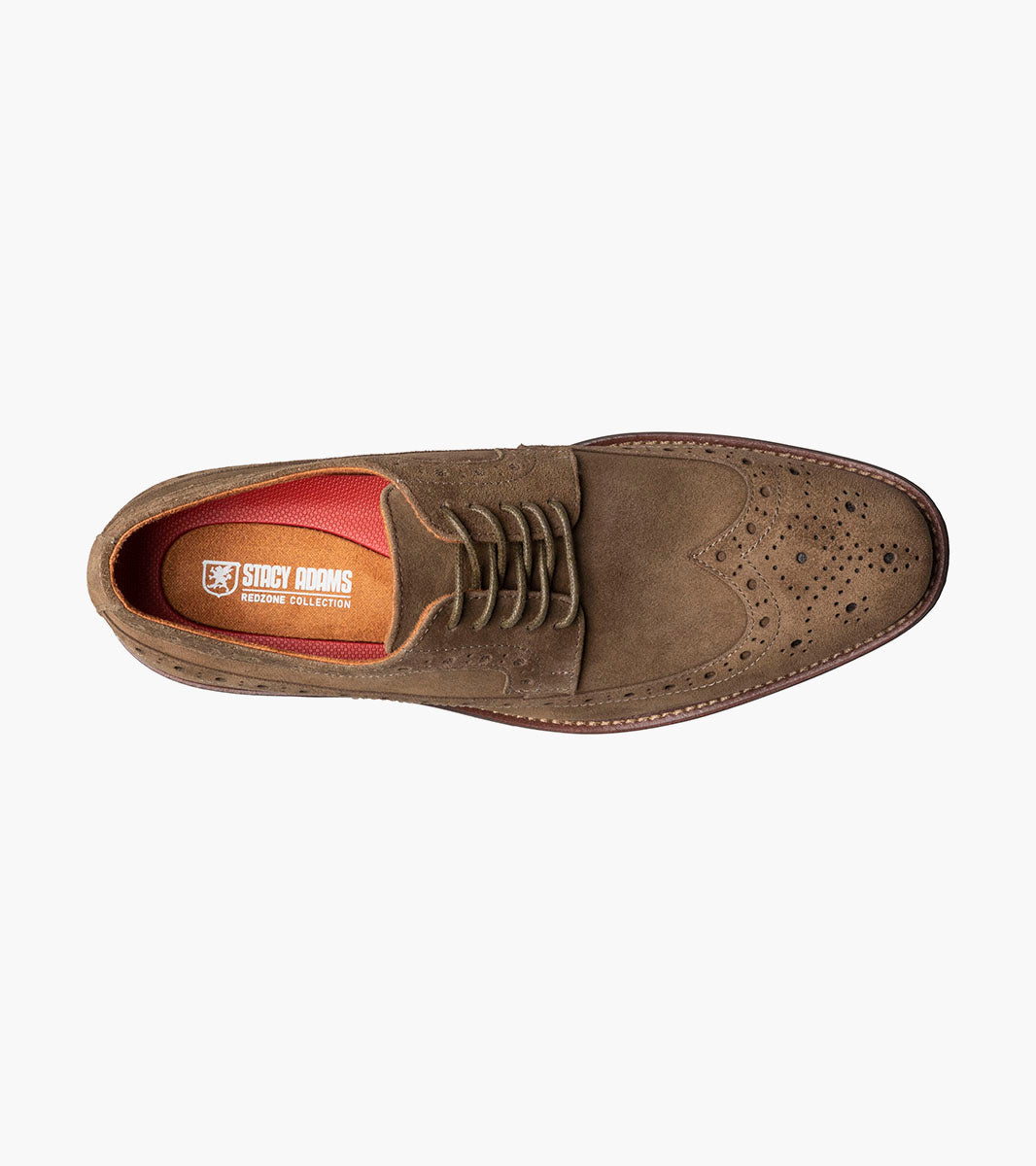 Stacy Adams MARLIGAN Wingtip Oxford Mocha by Stacy Adams Shoes