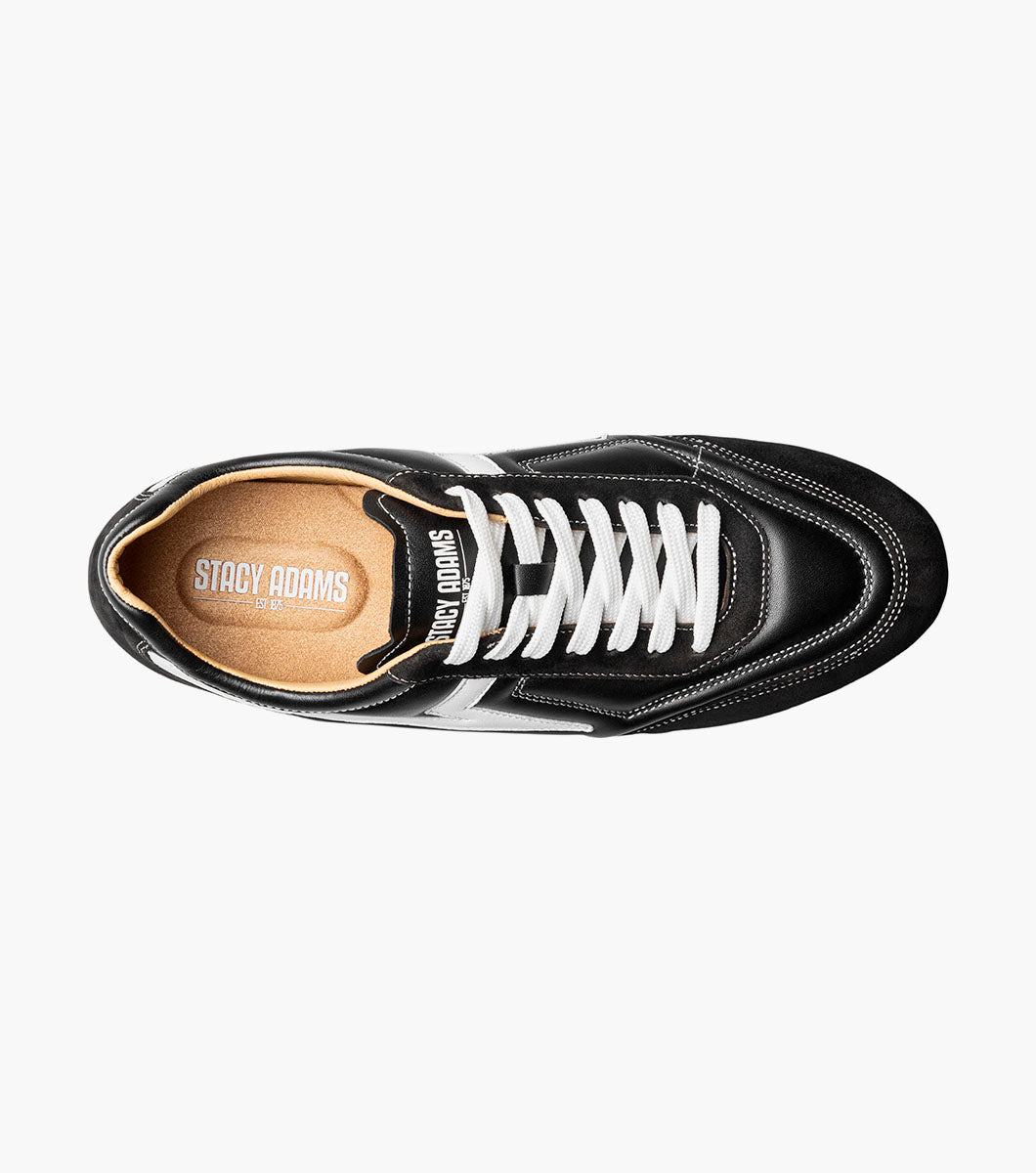 Stacy Adams ACTION 150 Sporty Lace Up Black by Stacy Adams Shoes