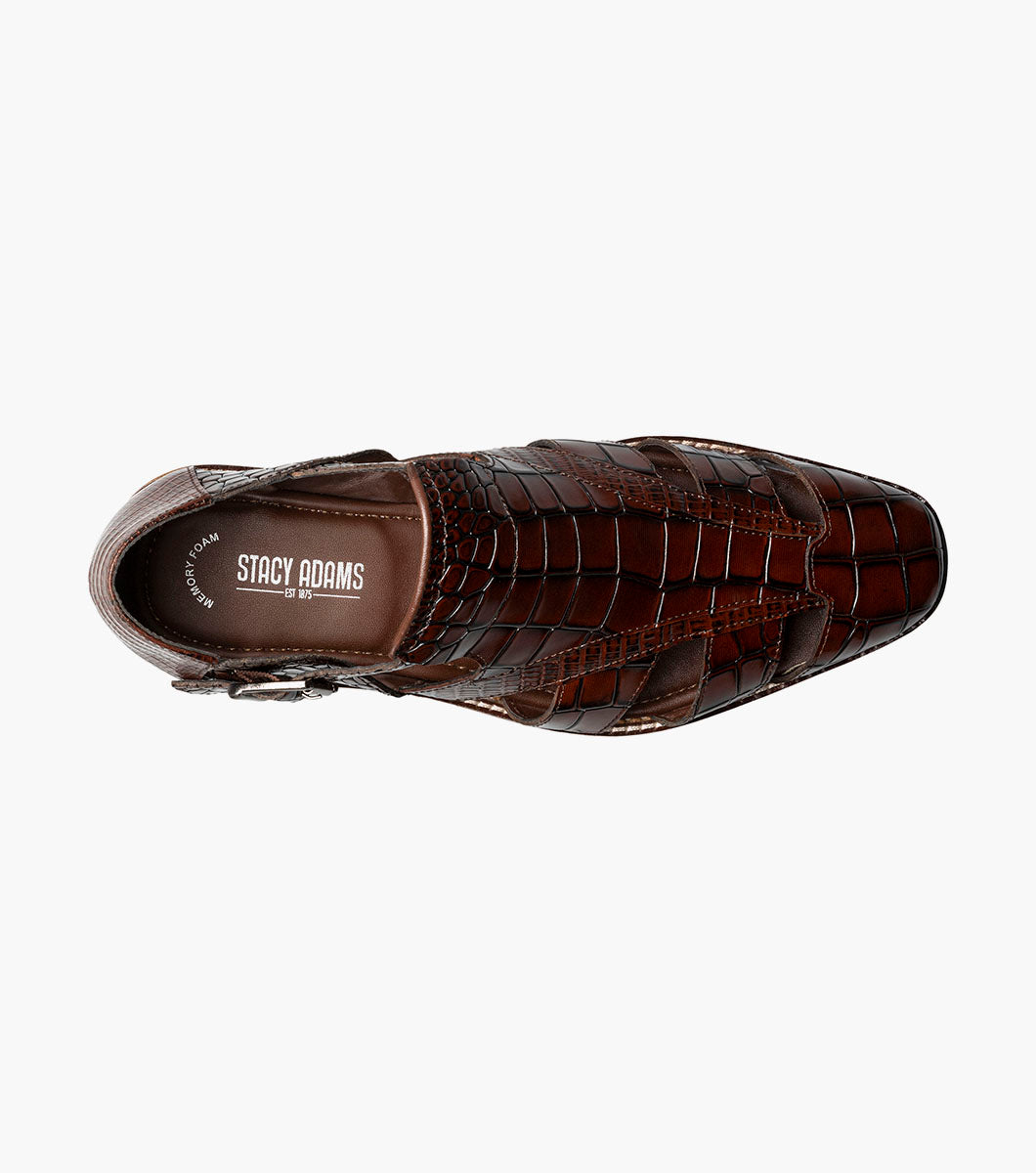 Stacy Adams CALANDRO City Sandal Cognac by Stacy Adams Shoes