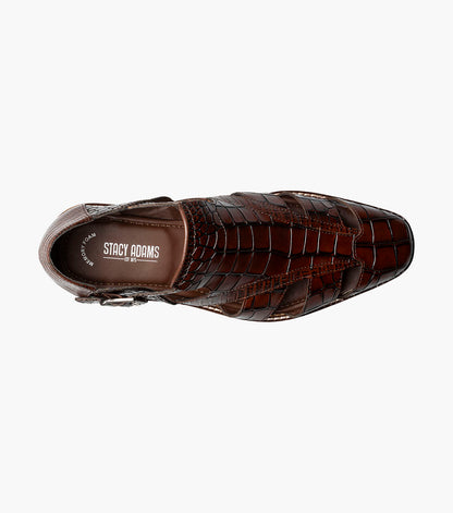 Stacy Adams CALANDRO City Sandal Cognac by Stacy Adams Shoes