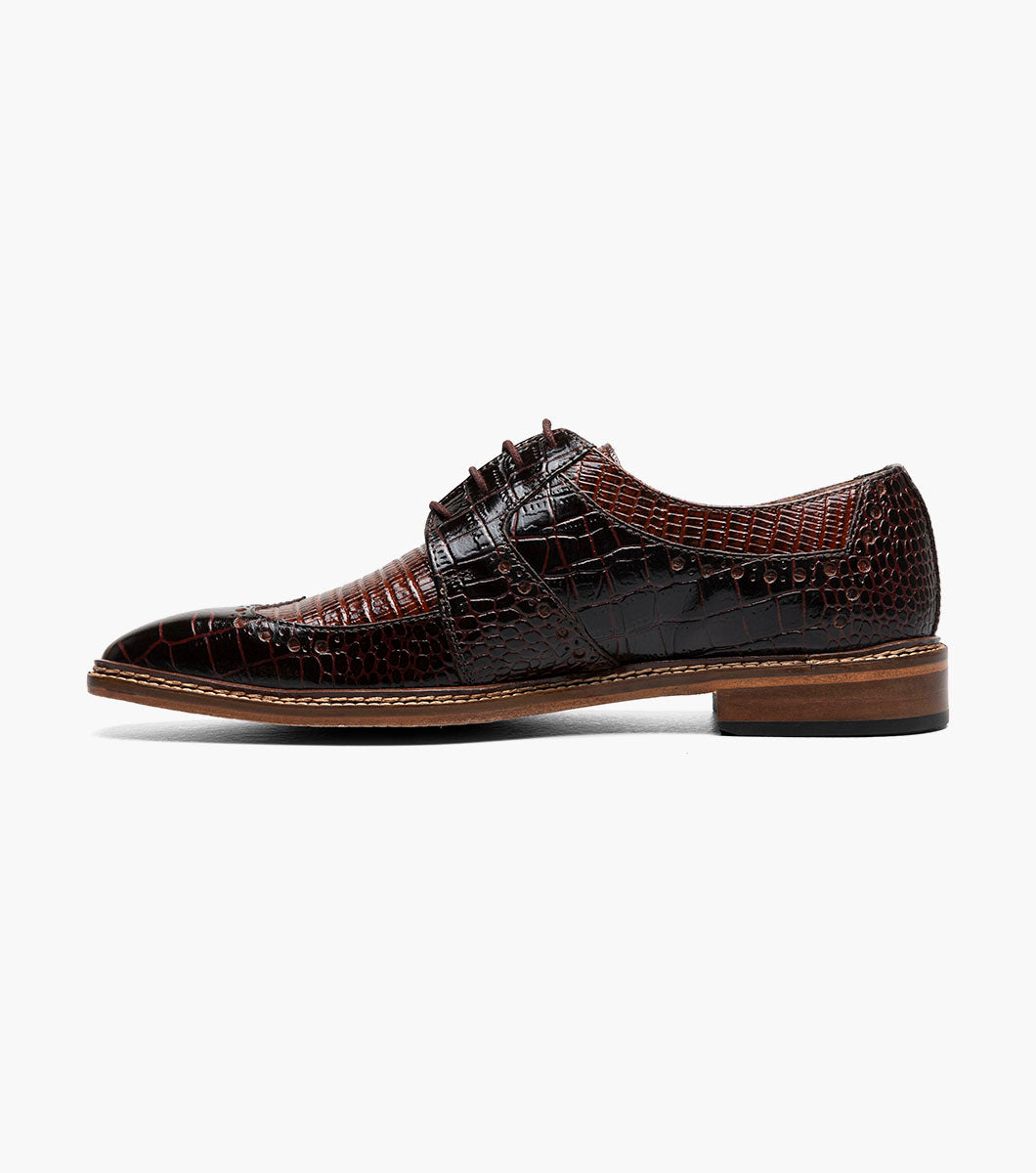 Stacy Adams TRAVATO Wingtip Oxford Brown Multi by Stacy Adams Shoes