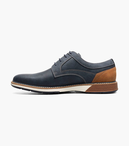 Stacy Adams PHINEAS Plain Toe Oxford Navy by Stacy Adams Shoes