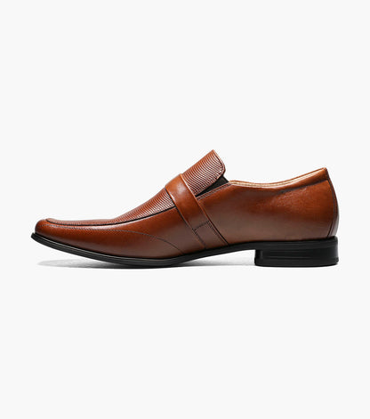 Stacy Adams BEAU Moc Toe Loafer Cognac by Stacy Adams Shoes