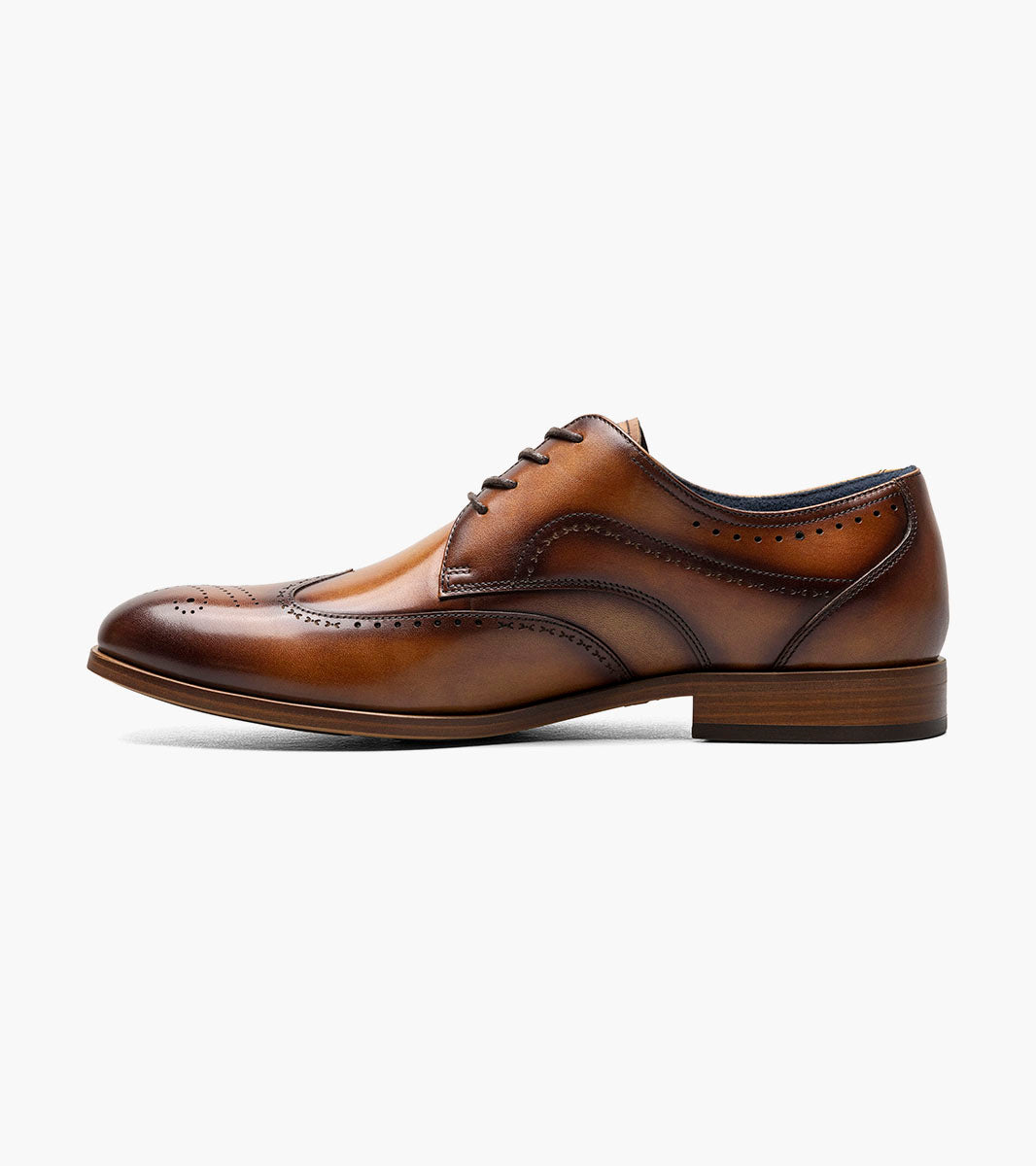 Stacy Adams BRAYDEN Wingtip Oxford Tan by Stacy Adams Shoes